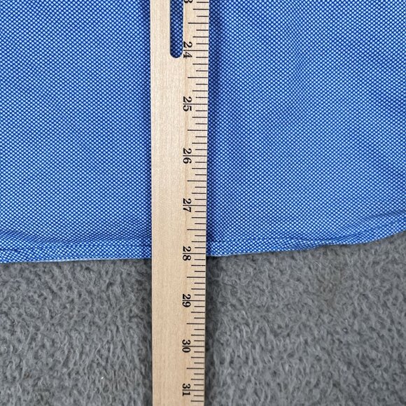 Denim & Flower Ricky Singh Button Down Shirt Mens Blue Shirt Sz Medium - Picture 5 of 6